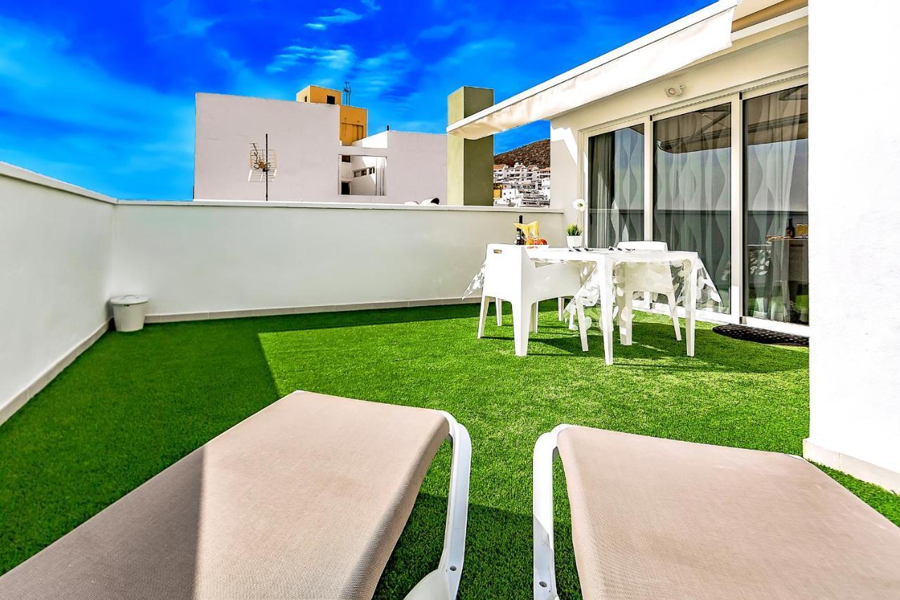 Luxury Penthouse Sea View, Los Cristianos Apartman Los Cristianos  Kültér fotó